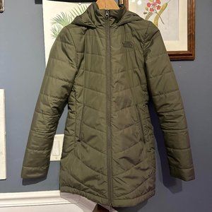 North Face Women's Tamburello Parka XS Taupe Green NWOT